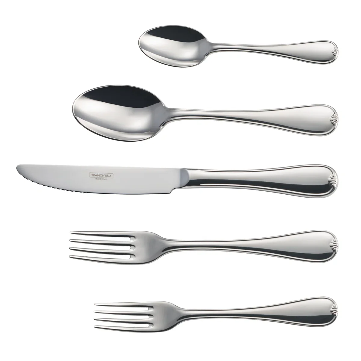 Vicenza 20 Piece 18/10 Stainless Steel Flatware Set, Service for 4 - Image 3