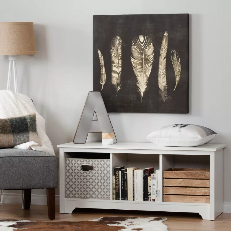 Vito Cubby Storage Bench - Image 3