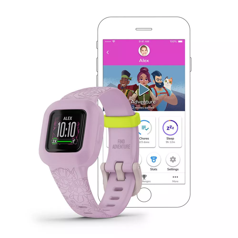 Vivofit Jr. 3 Kids Fitness Tracker - Black Cosmic - Image 5