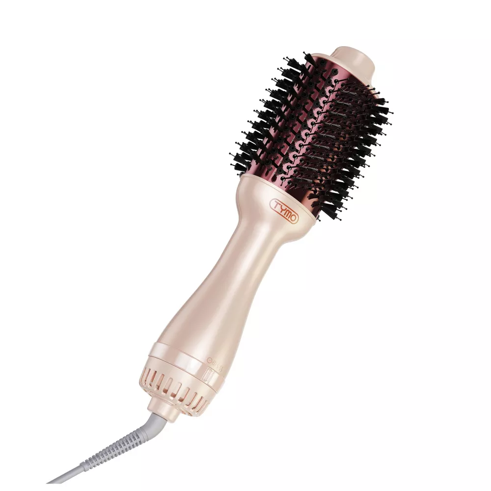 Volumizer Hot Air Brush Hair Dryer - Champagne Pink - Image 5