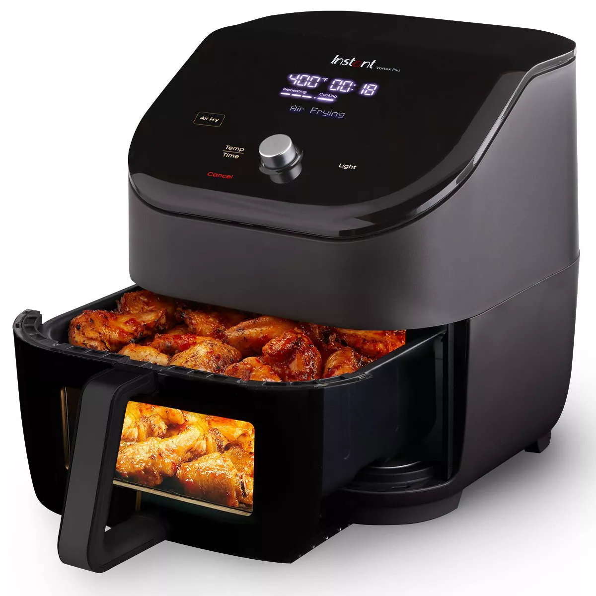 Vortex Plus Air Fryer with ClearCook - Black - Airfryer Sale