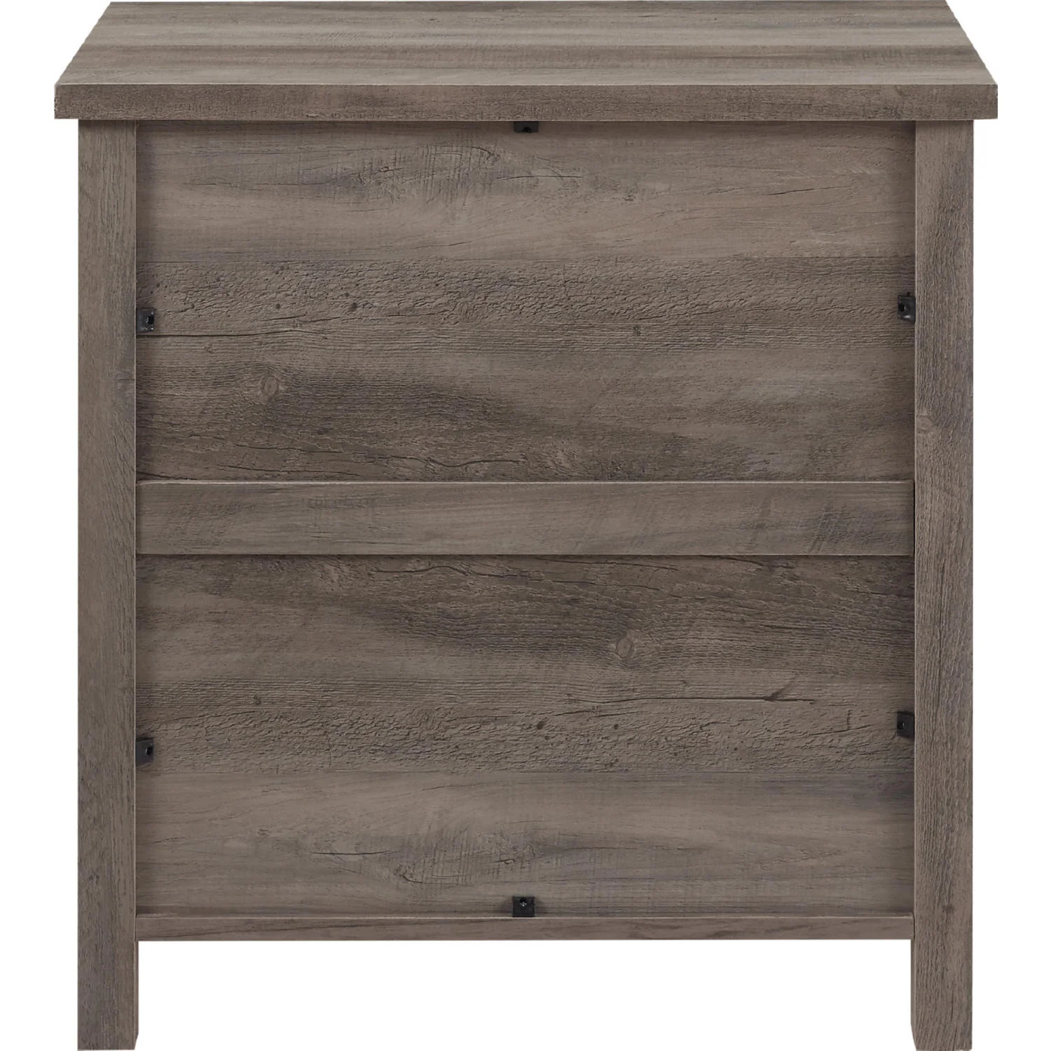Walker Edison Odette 3 Drawer Nightstand in Grey Wash Finish - Image 5