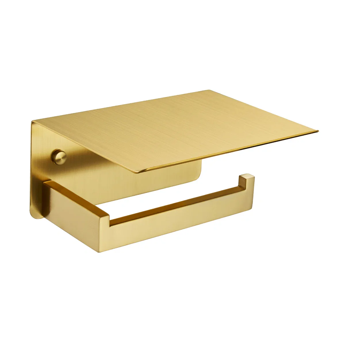 Wall Mount Toilet Paper Holder with Shelf