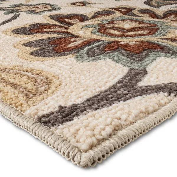 Washable Rugs Paisley Floral Accent Rug 2'6"x3'10" - Image 2