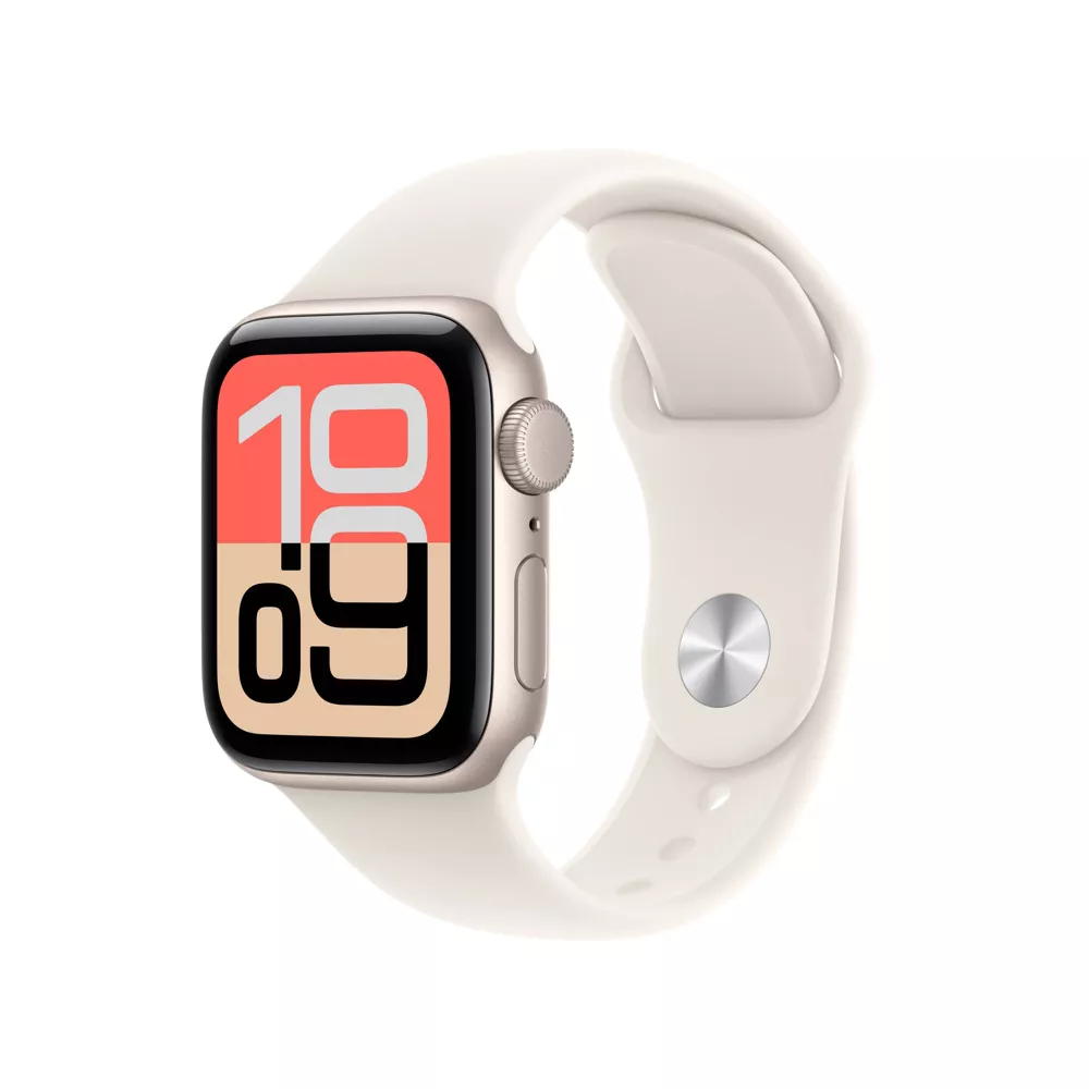Watch SE 3 GPS Starlight Aluminum Case with Starlight Sport Band
