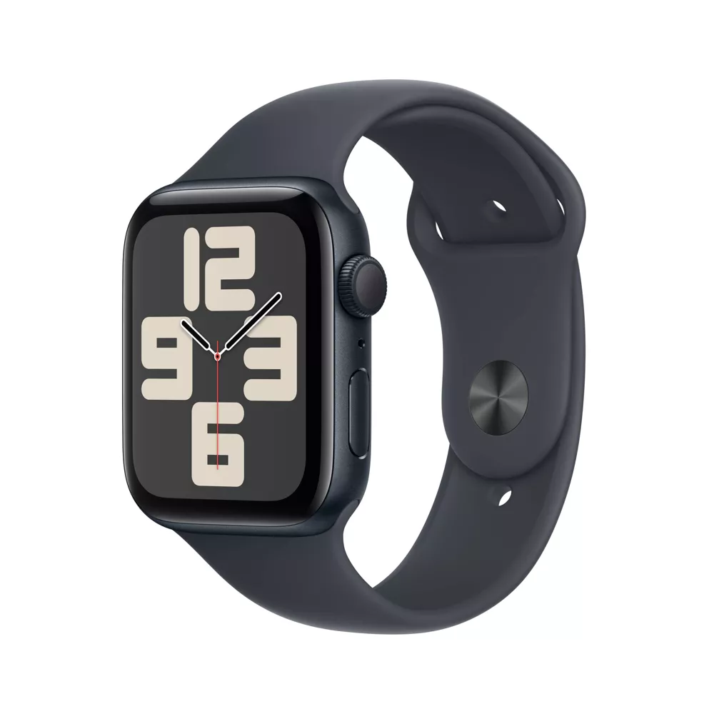 Watch SE GPS (2024) Midnight Aluminum Case with Midnight Sport Band - Image 4