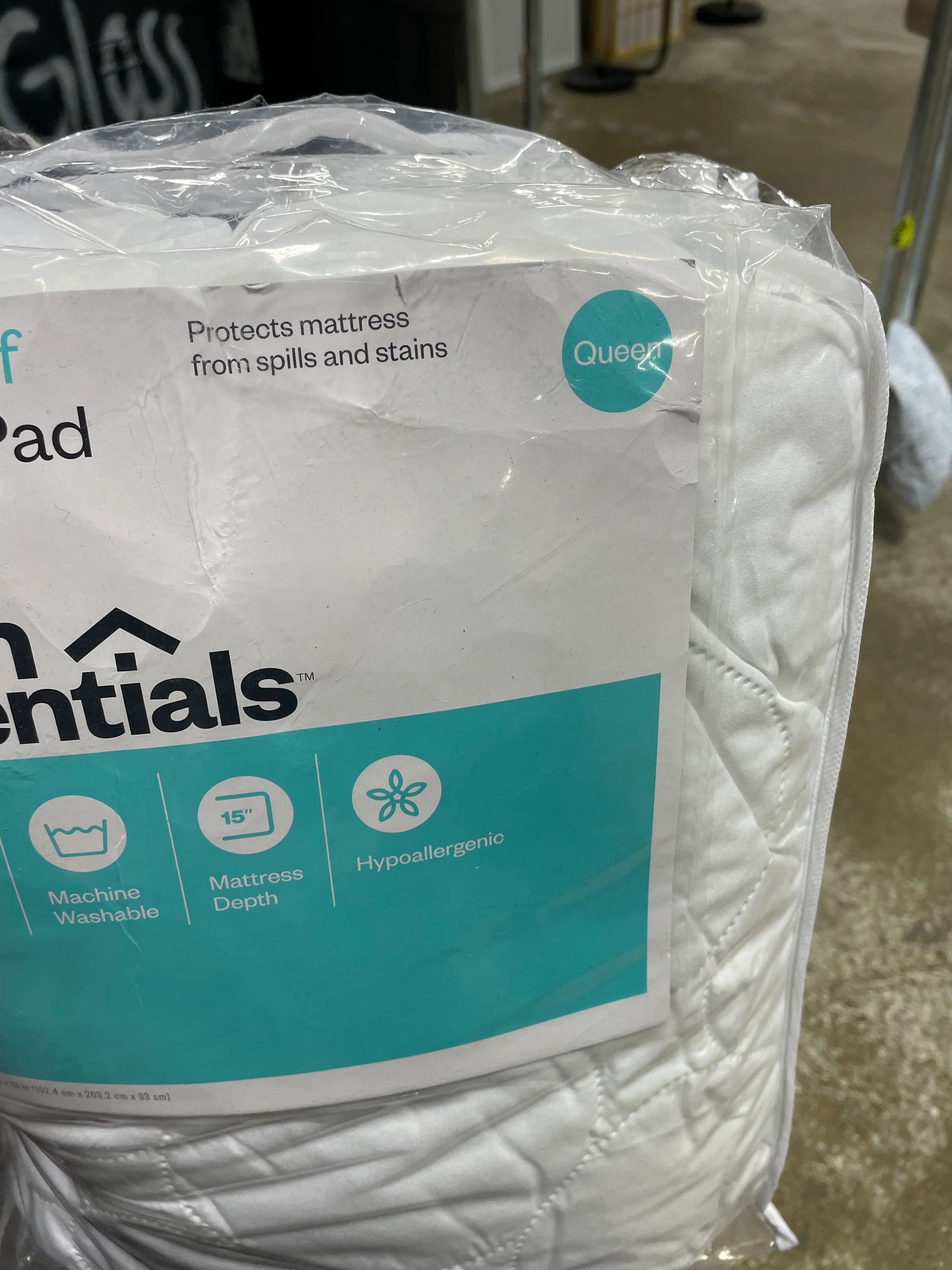 Waterproof Quilted Mattress Pad Queen - Image 4