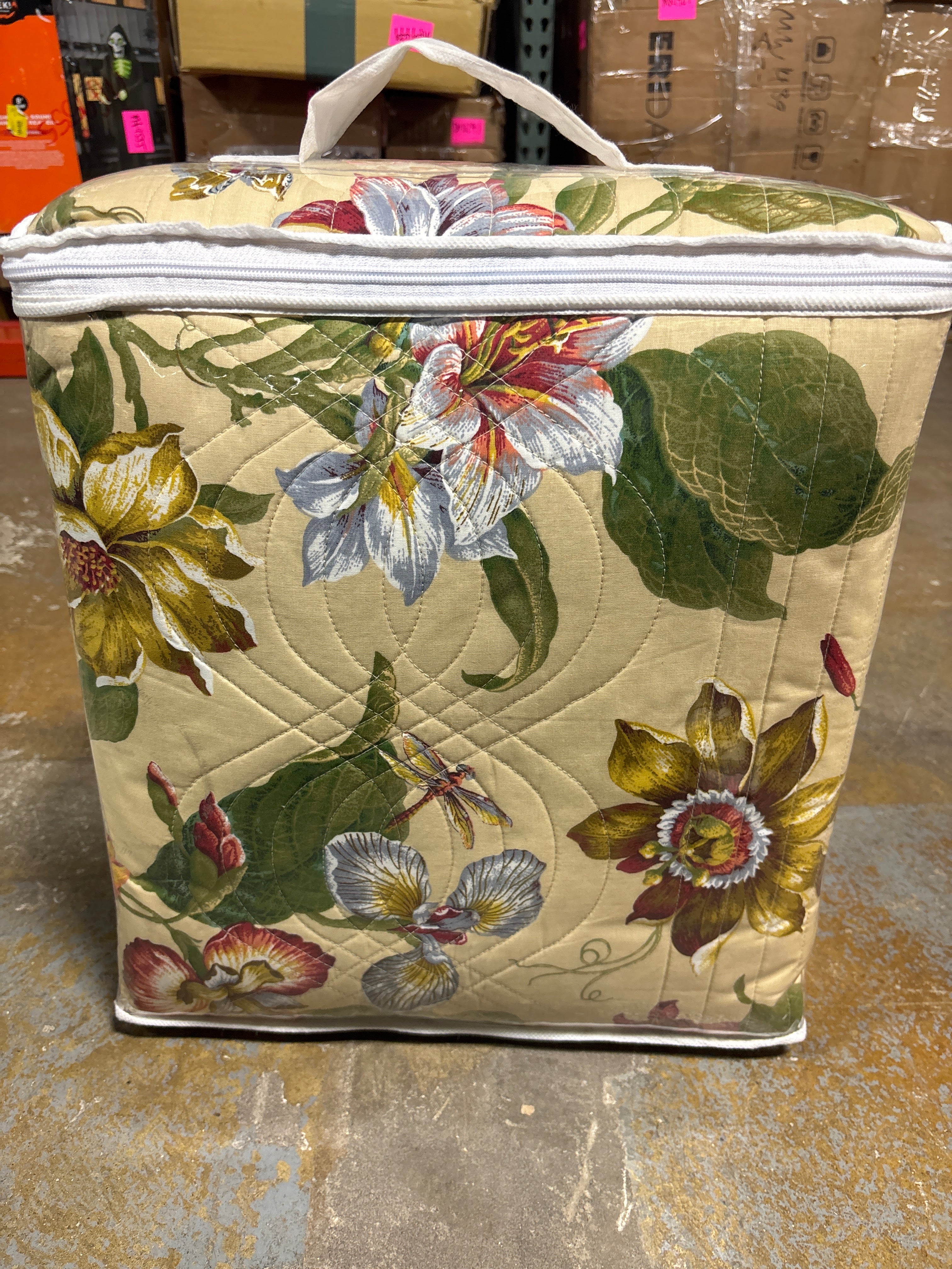 Waverly Laurel Spring 100% Cotton Quilt Set Full/Queen SHOWROOM ITEM - Image 3