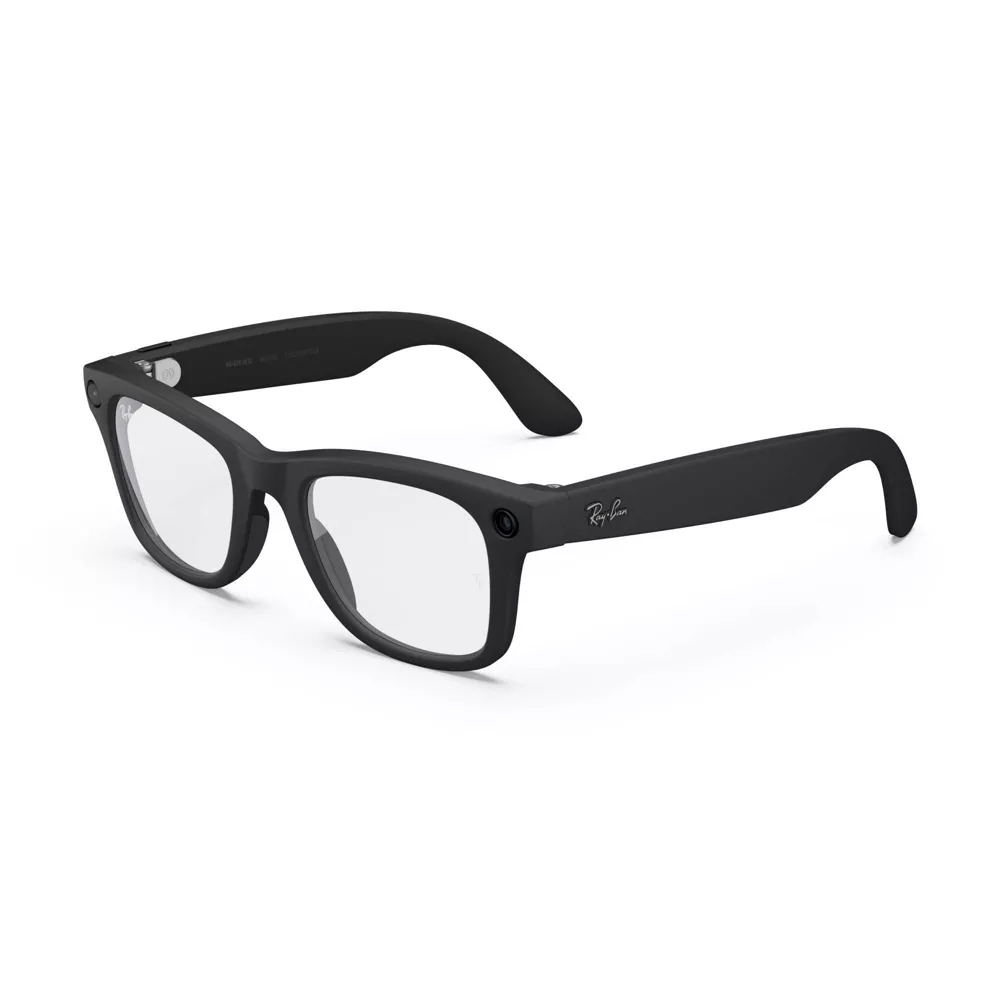 Wayfarer (Gen 2) - Matte Black, Clear Lenses