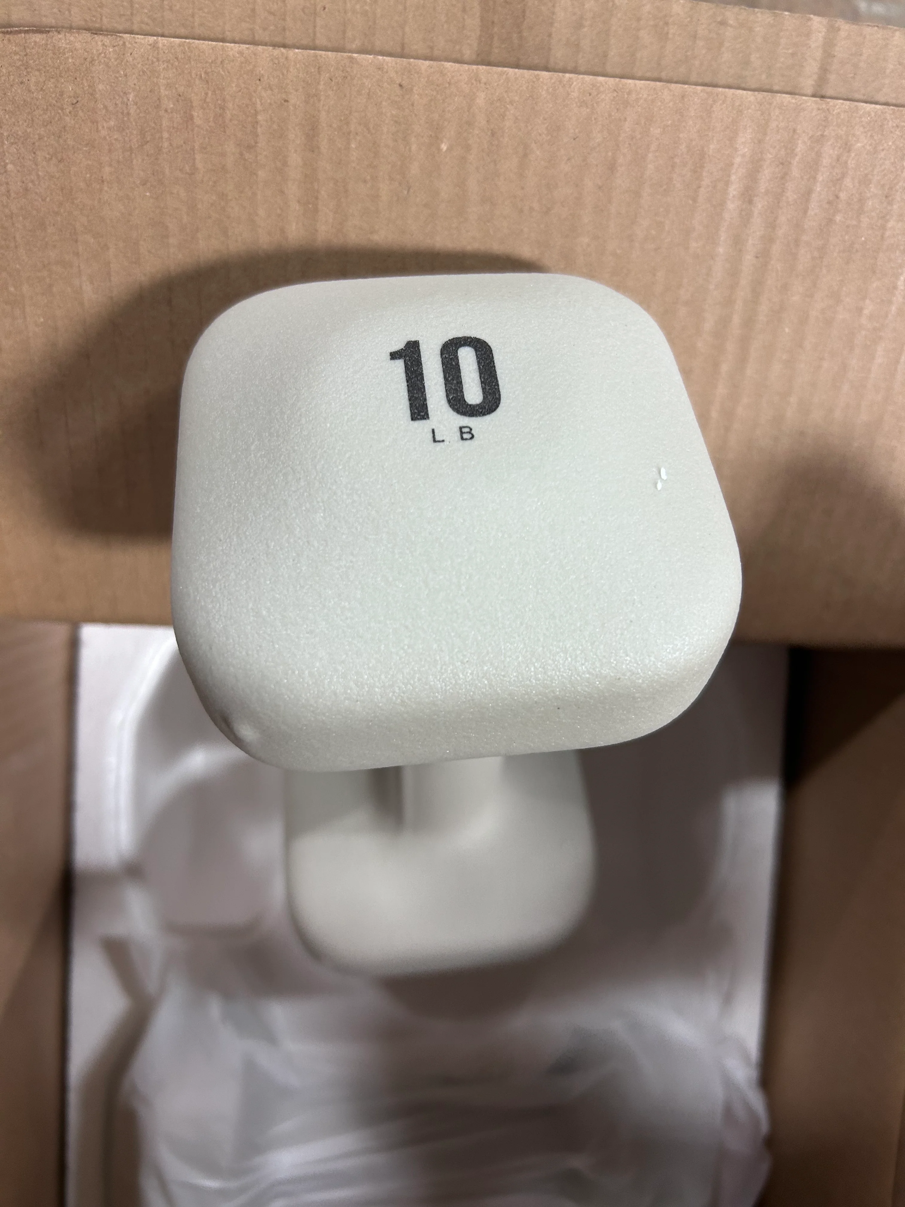 SafeGrip Dumbbells - Sandstone - 4 Pieces - Image 6
