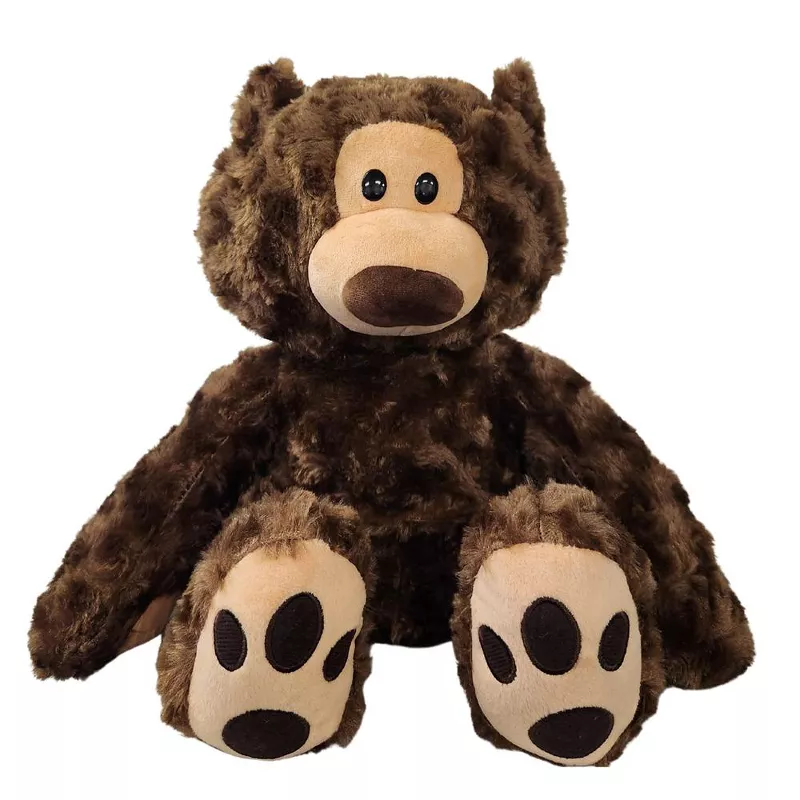 Weighted Comfort Buddy Dark Brown Teddy Bear