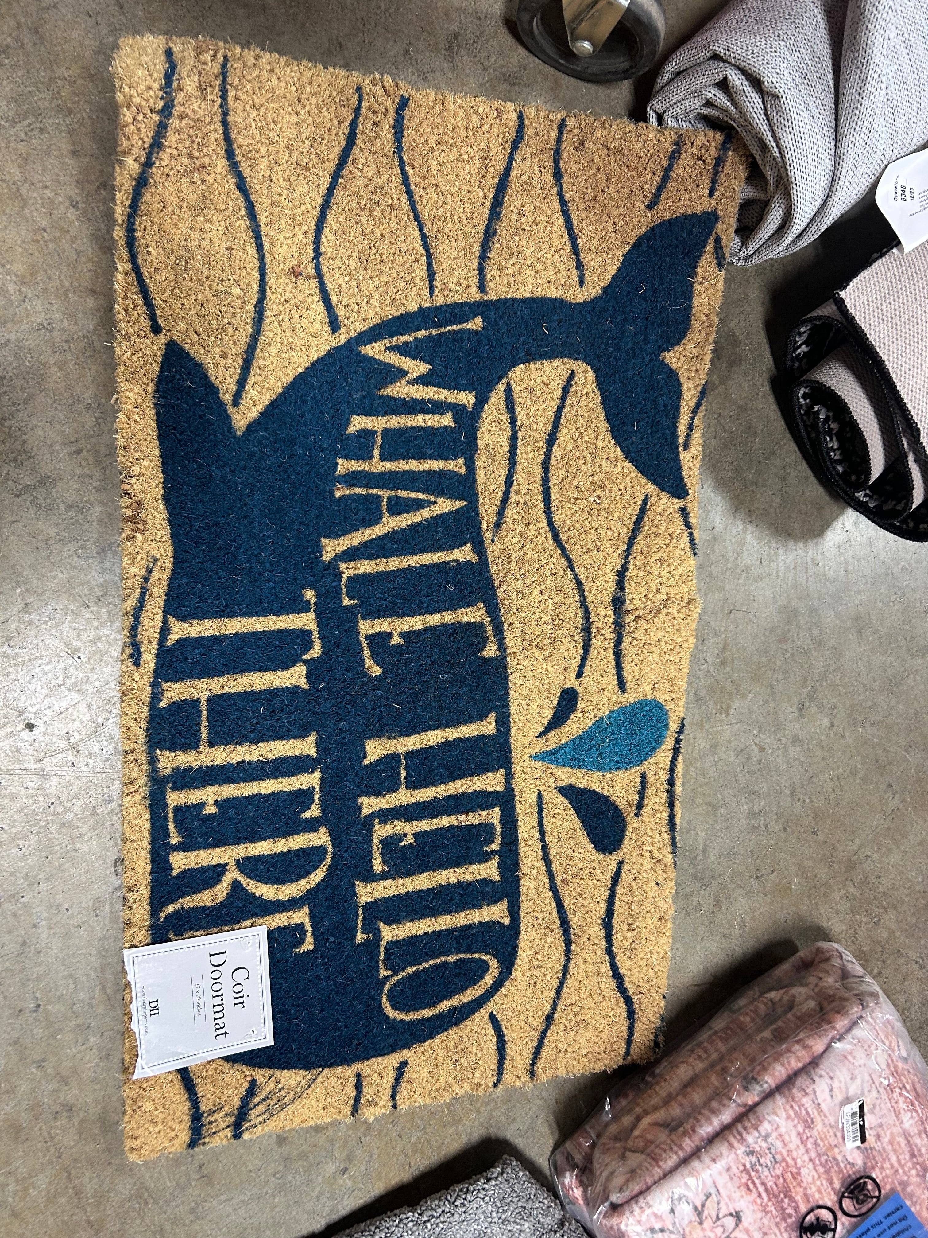 Whale Hello There Doormat - Image 8