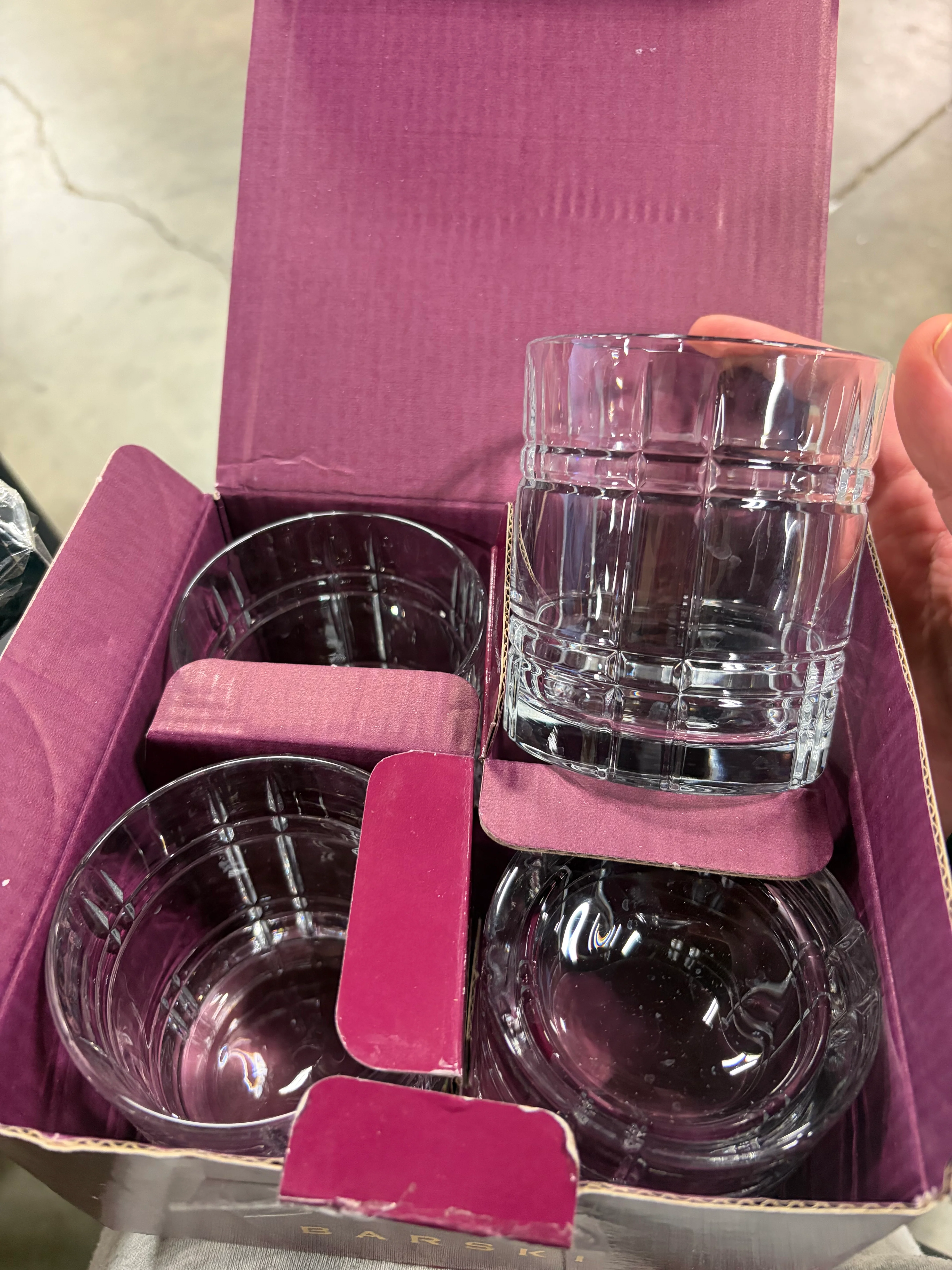 Whiskey Glasses - Double Old Fashioned Rocks Glass - Set of 4 - Image 6