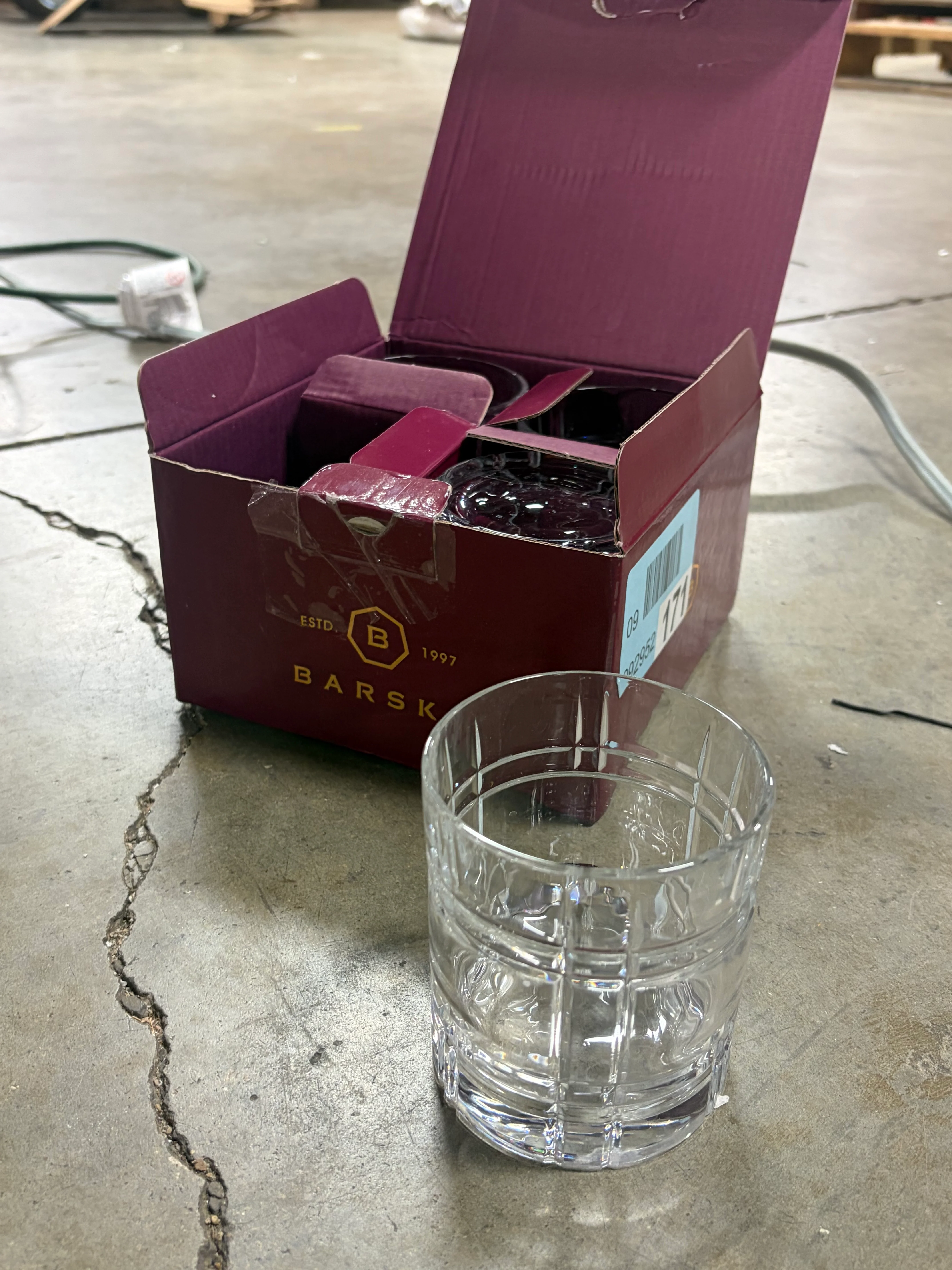 Whiskey Glasses - Double Old Fashioned Rocks Glass - Set of 4 - Image 8