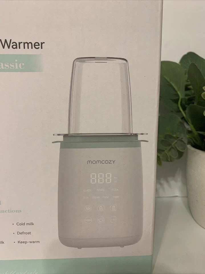 White Green Temperature Control Multifunctional Baby Bottle Warmer - Image 3