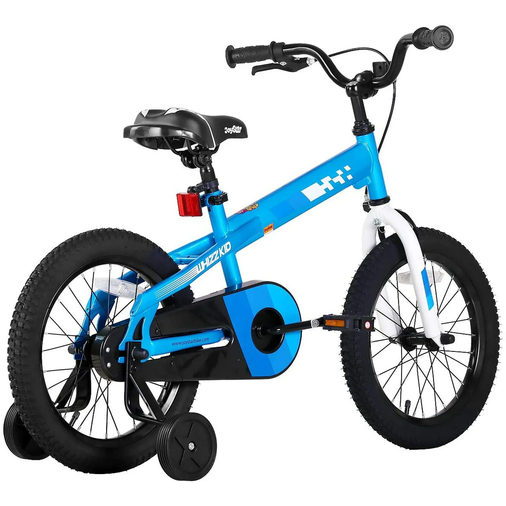 Whizz Bike with Kickstand, Blue - Image 3