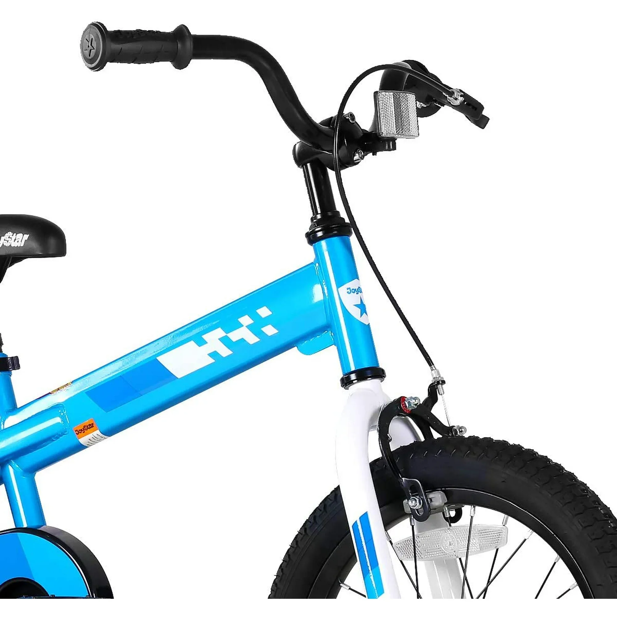 Whizz Bike with Kickstand, Blue - Image 4