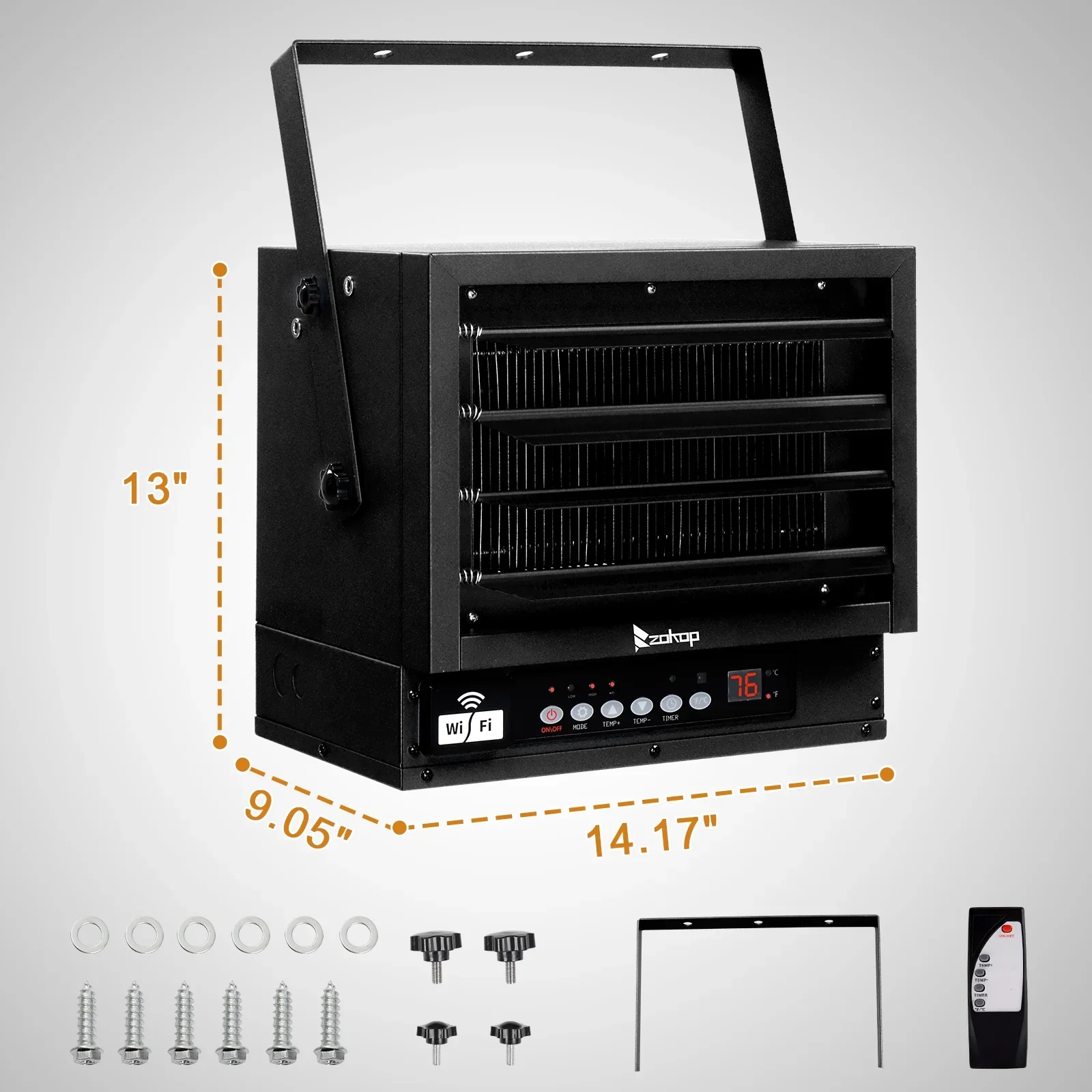 WiFi Smart Electric Garage Heater - Image 3
