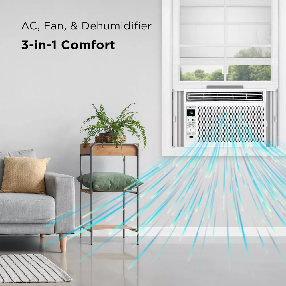 Window Air Conditioner Fan and Dehumidifier - Image 4
