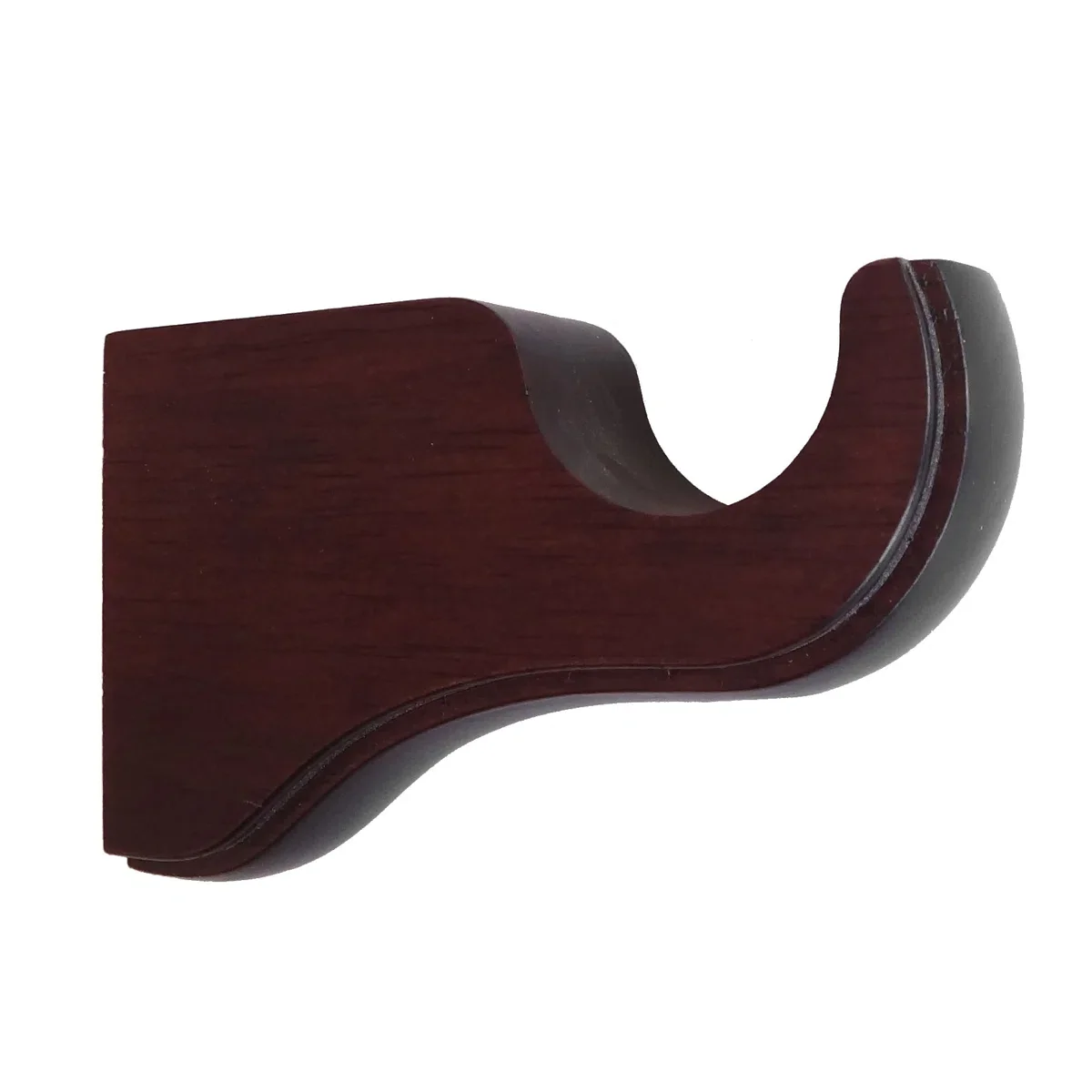 Wingman 3-Pack Wood Curtain Rod Bracket - Image 3