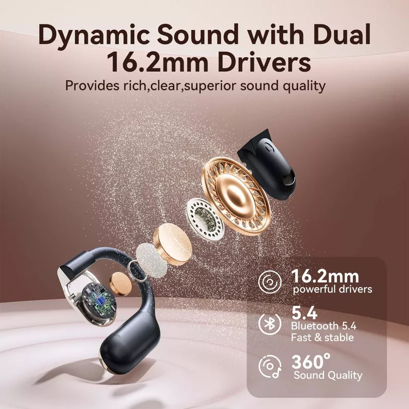 Wireless Earbuds Open Ear Headphone Sport, Bluetooth - Image 4