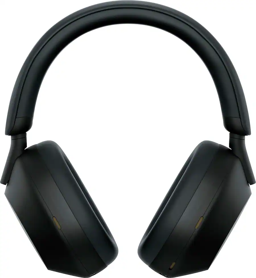 Wireless Noise-Canceling Over-the-Ear Headphones - Black - Image 4