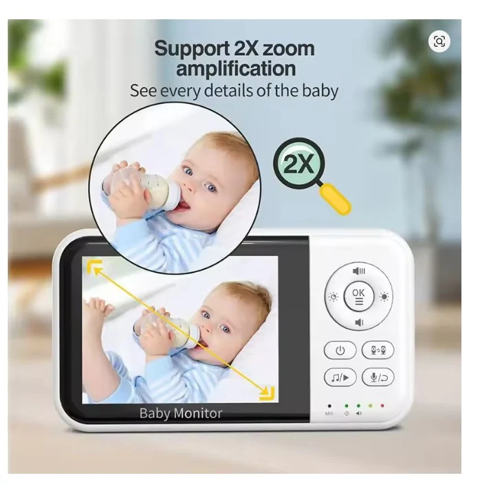 Wireless Video Baby Monitor Temperature Monitoring