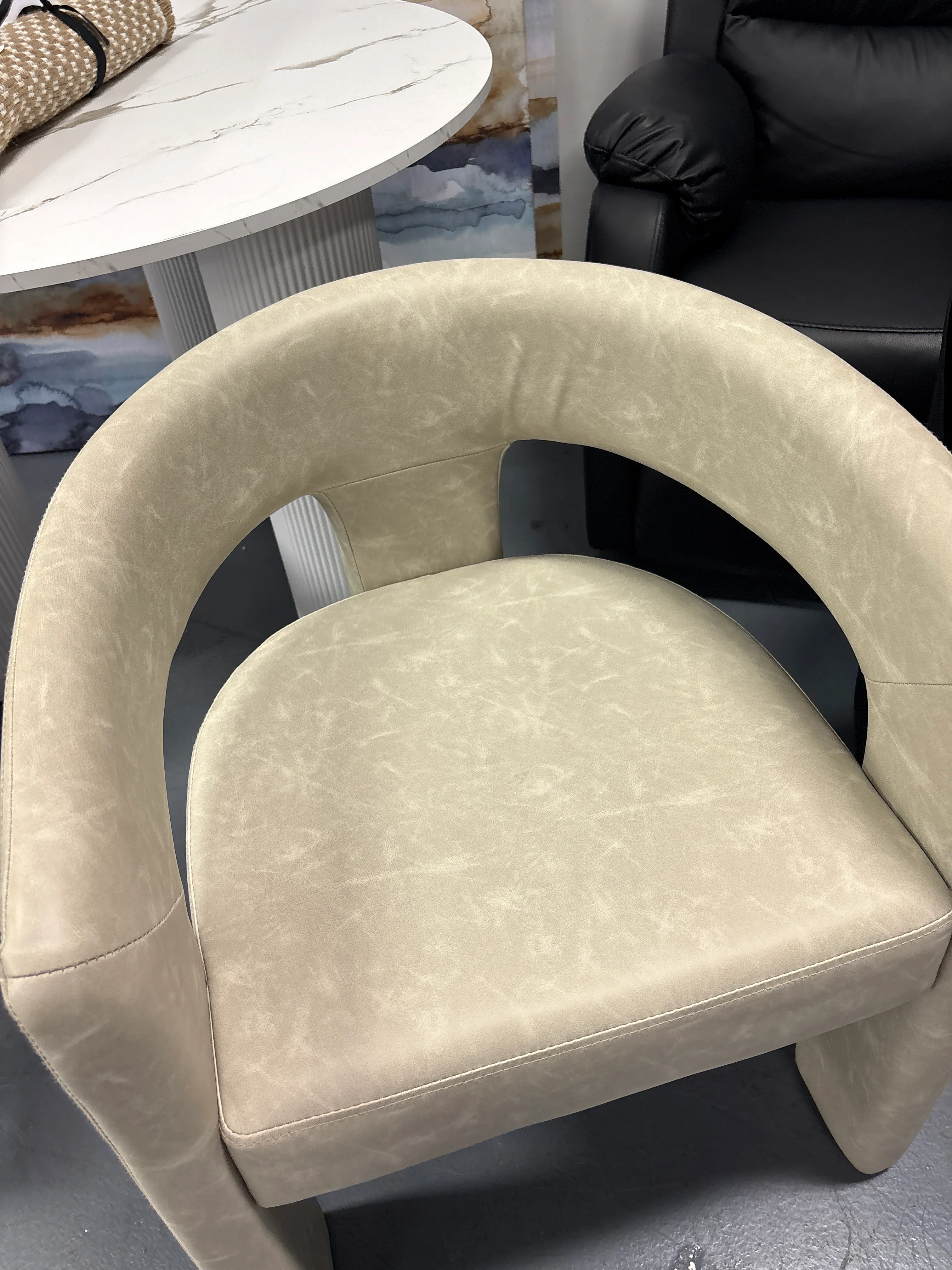 Wisteria 3-Leg Dining Chair SHOWROOM ITEM - Image 2