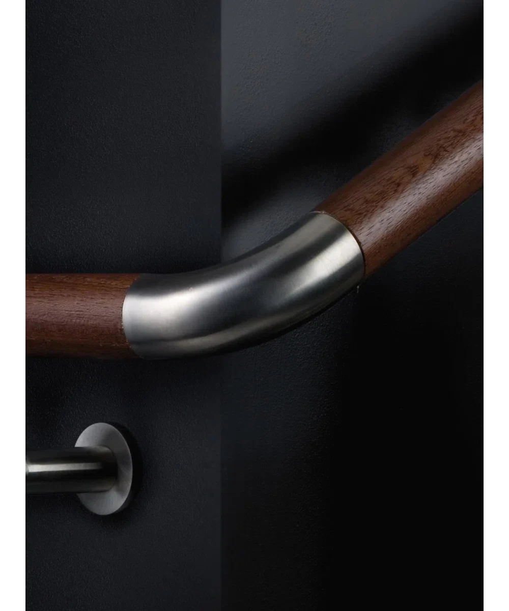 Wood Inox Stainless Steel Rounded 90-Degree Handrail Connector - Set of 6 - Image 3