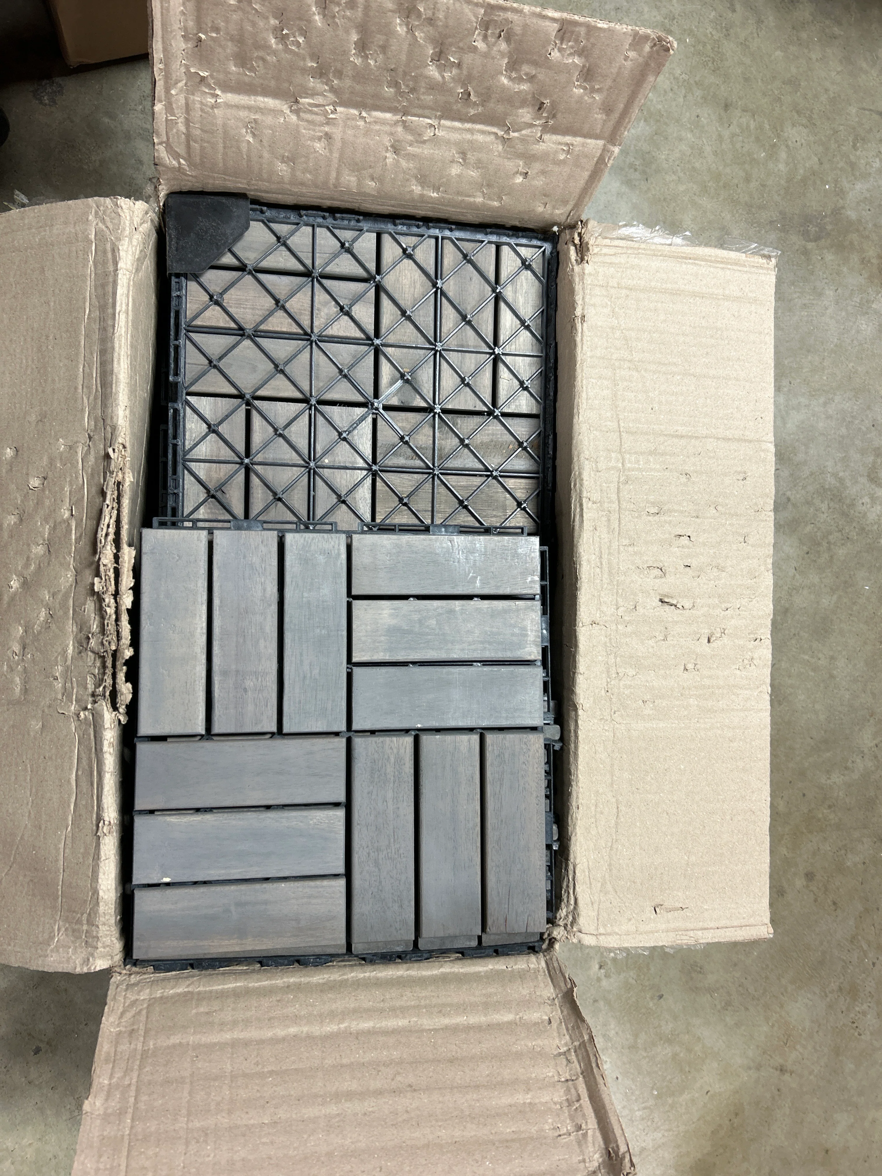 Wood Interlocking Deck Tiles - Image 6