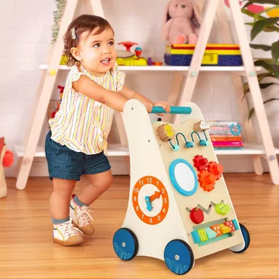 Wooden Activity Walker - Little Learning Steps - Image 2