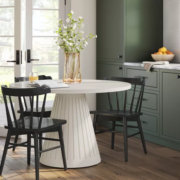 Wooden Barrel Dining Chair - Image 4