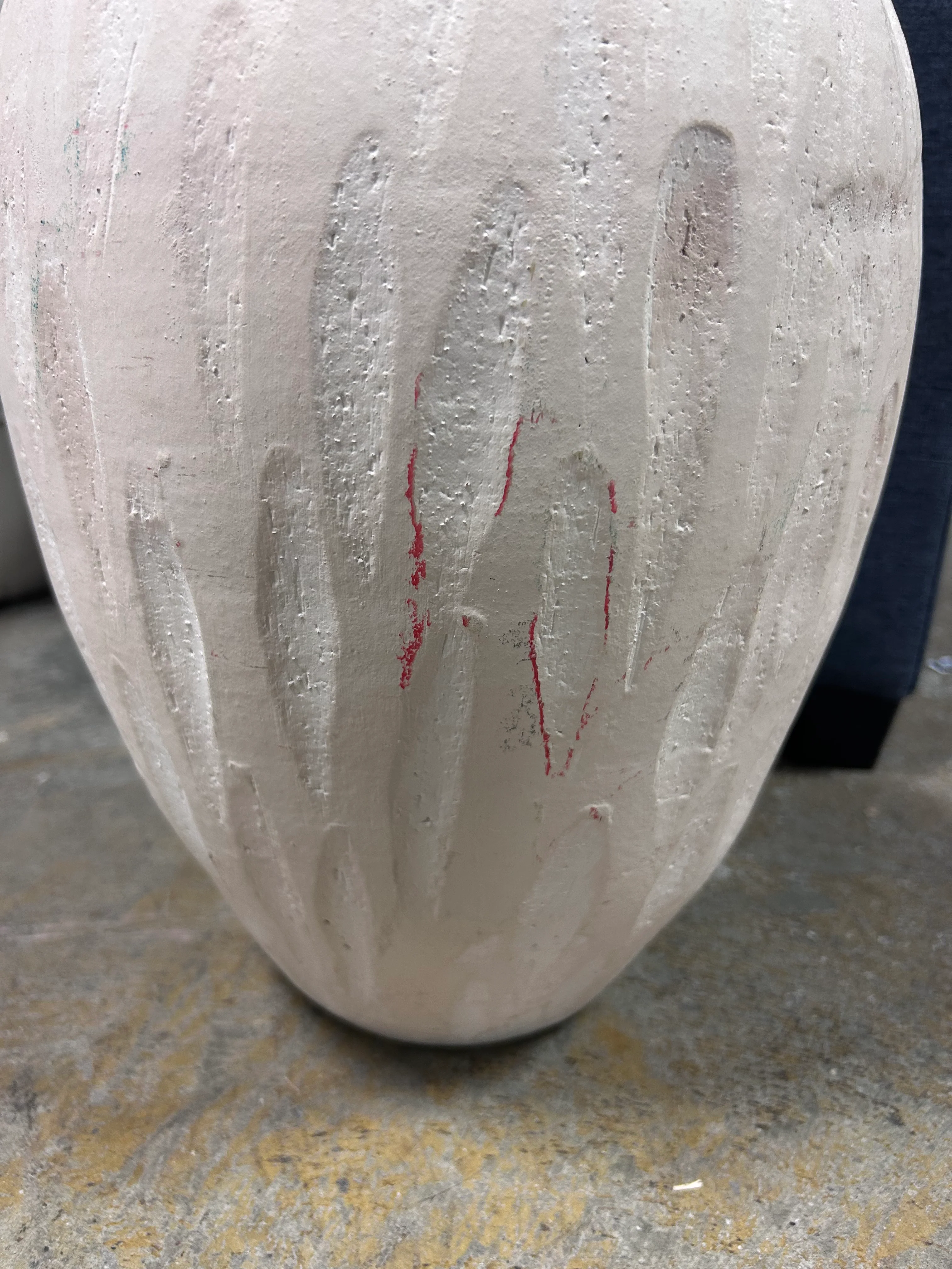 XL Rustic Ceramic Vase - Threshold™ SHOWROOM ITEM - Image 2