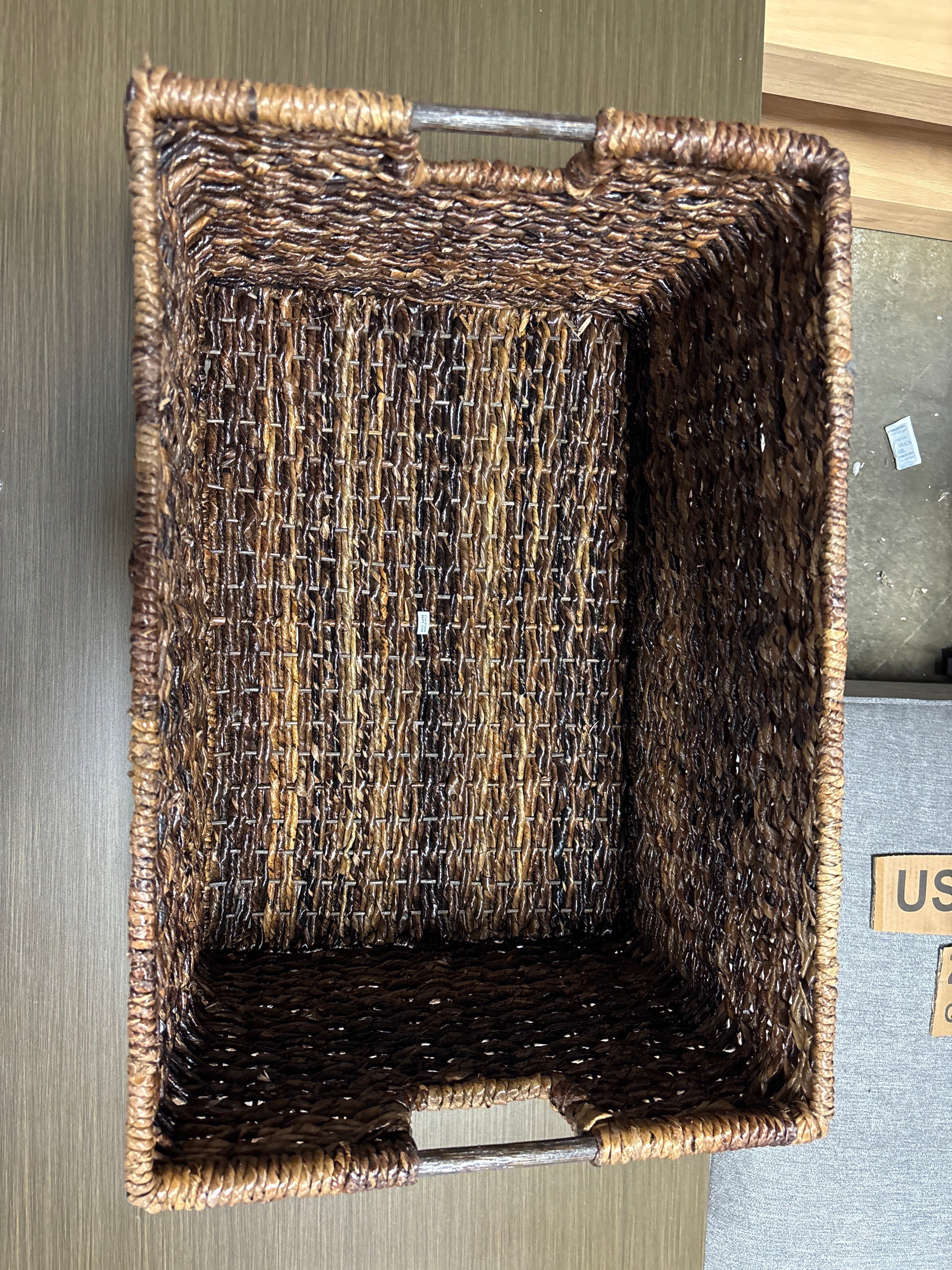 XL Woven Abaca Basket - Brightroom™ SHOWROOM ITEM - Image 4