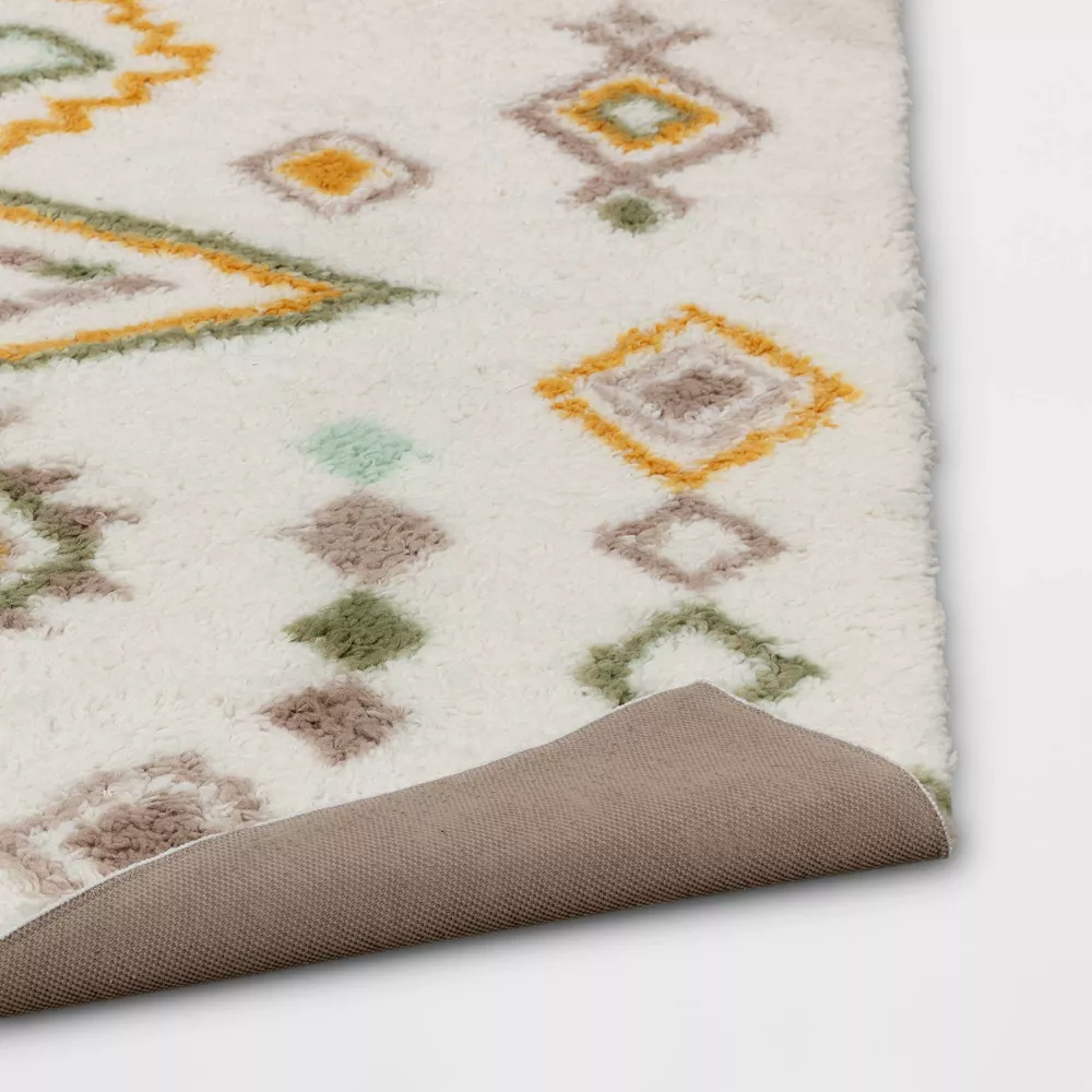 Yuma Area Kids' Rug Gold/Mint 4'x6' - Image 2