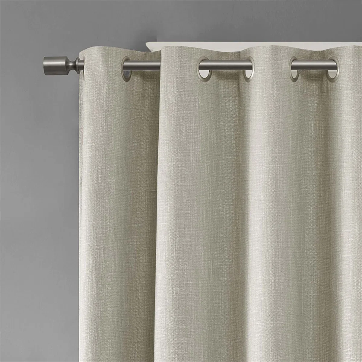 Zhoey Polyester Blackout Curtain Single Panel - Image 4